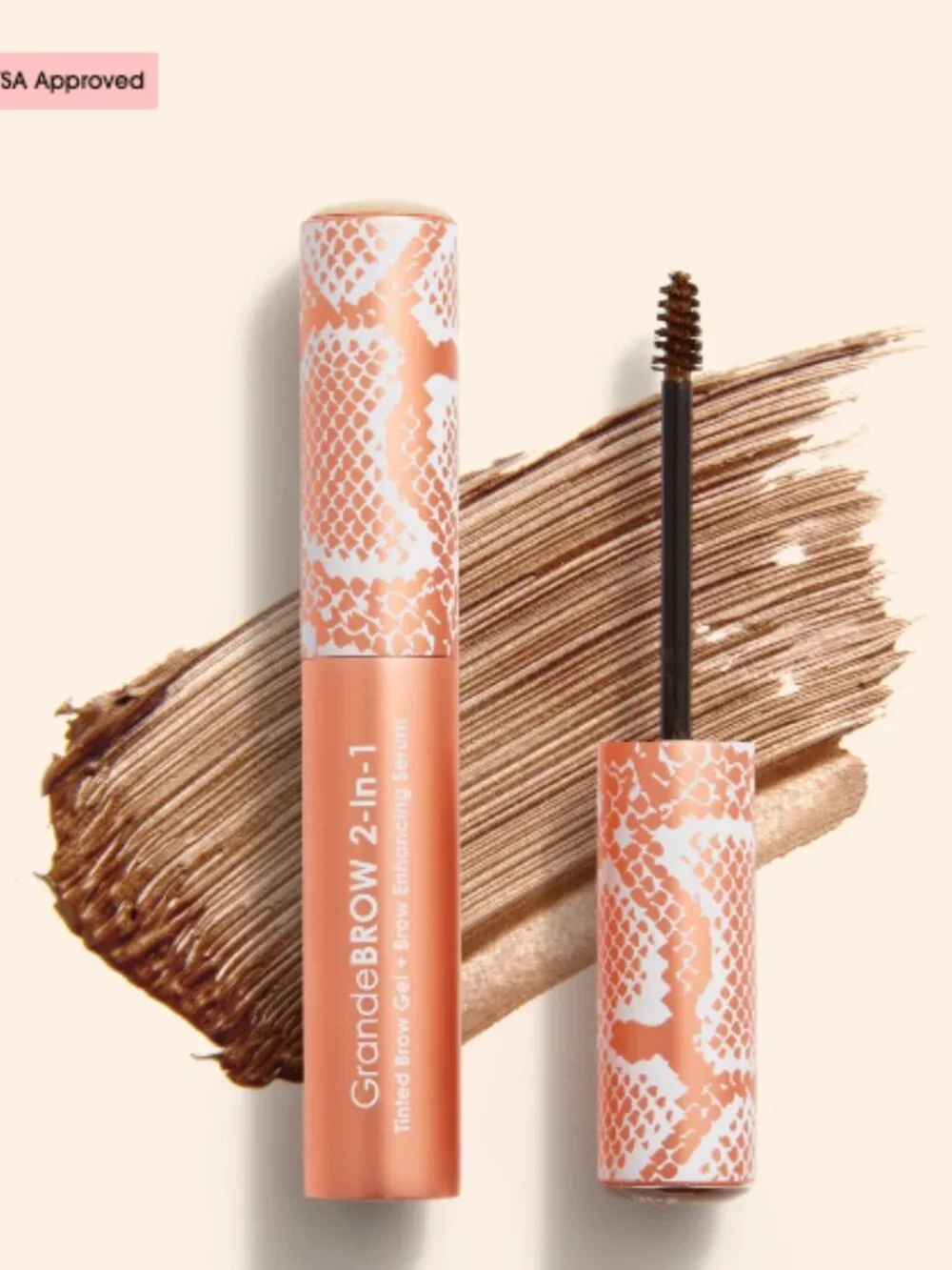 NWT Grande Cosmetics GrandeBROW 2in1 Tinted Brow Gel